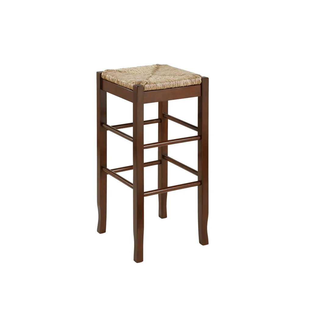 '- Rush Stool Boraam Square 29 Bar in.