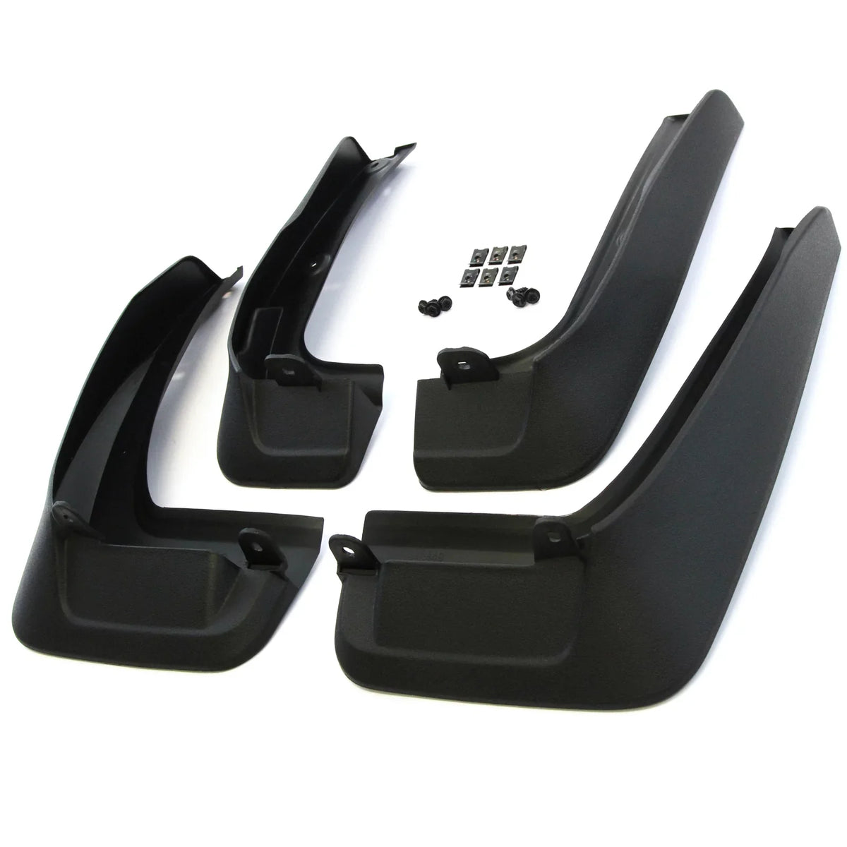 '- Rear Compatible & Mud PT34548140 Gas Models Hybrid Red and Hound Full with PT345-48140 Front Flaps Highlander 4pc 2014-2019 Auto Molded 2WD Set