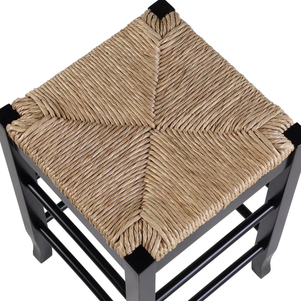 '- Rush Stool Boraam Square 29 Bar in.