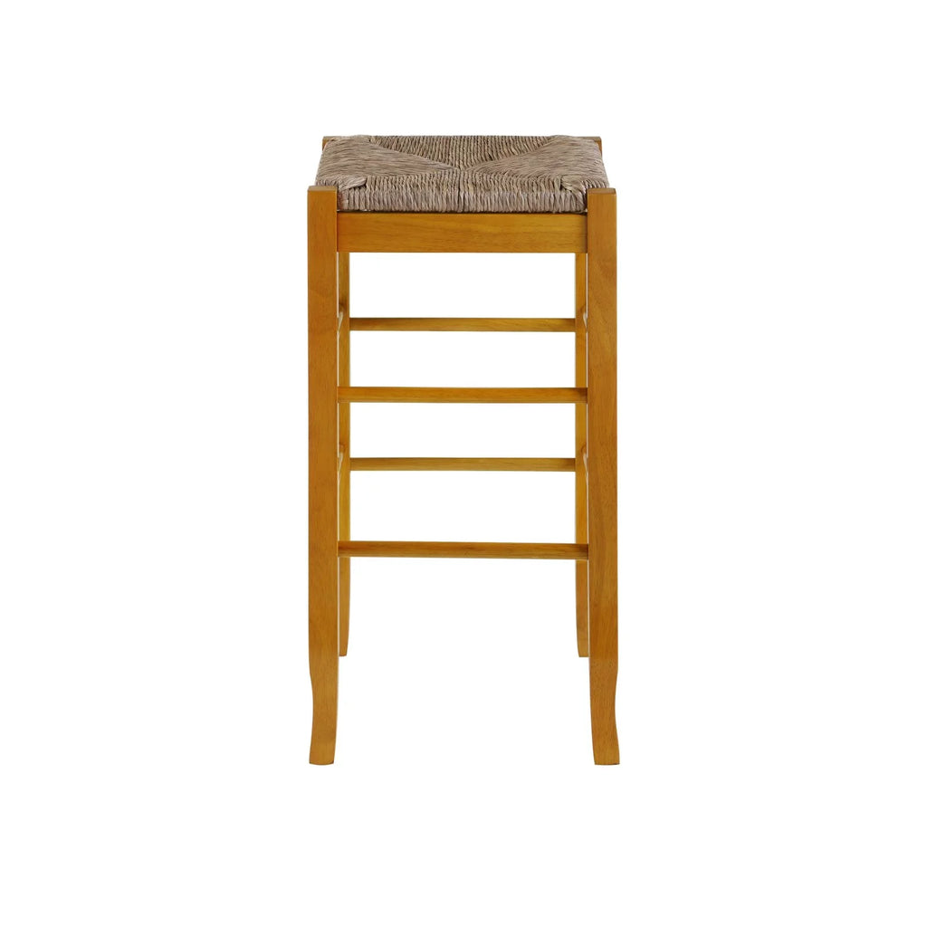 '- Rush Stool Boraam Square 29 Bar in.