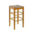 '- Rush Stool Boraam Square 29 Bar in.